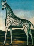 Niko Pirosmanashvili Giraffe oil painting